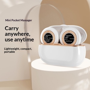 Appareil de massage EMS de poche pour le dos et le cou, drainage des méridiens, avec impulsions intelligentes basse fréquence, double boîtier, longue autonomie - Product Image 4
