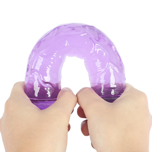 Dildo Realista de Pênis Enorme Seguro para o Corpo com Ventosa Forte para Uso sem as Mãos, Haste Curva e Testículos para Estimulação Vaginal - Product Image 5