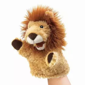 Плюшевая игрушка в форме льва