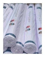 150cm Tela Dacron Blanco Popelina 100m Rouleau 90 Polyester 10 Coton Popeline Blanc Dacron Tissu pour Vêtements