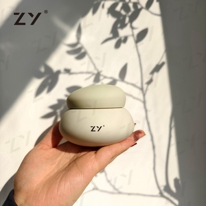 Mỹ phẩm miễn phí tùy chỉnh khuôn mặt tròn Kem Jar 100g 150g 200g PP vật nuôi như vẻ đẹp khuôn mặt kem mỹ phẩm Jar với pincette - Product Image 4