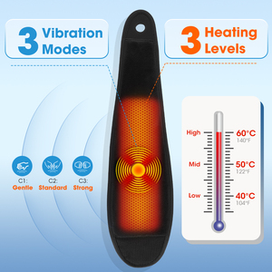 Draadloze verwarmingsvibratie airbag massage handwikkelriem luchtdruk polsmassageapparaat draadloze warme compressie handmassageapparaat - Product Image 2