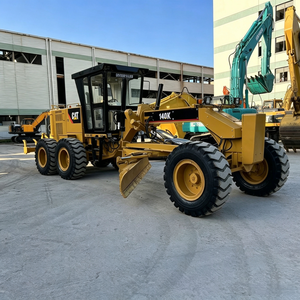 Motoniveladora usada de 140K en oferta, máquina niveladora de carreteras de 18 toneladas para trabajos pesados, equipo de construcción de autopistas - Product Image 1