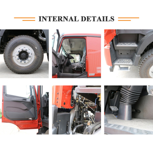 Harga pabrik Foton 8x4 30 Meter kubik seri Diesel truk sampah tugas berat 351-450HP untuk transportasi batu dan pasir besar - Product Image 5