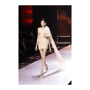 2024 Top Sales Dress for Womens Half-Sleeve Solar Diva High-Quality Fabric Custom Logo Enzo & Leo Vietnam Factory - Product Image 2