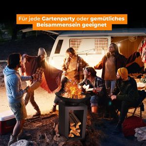 Fournitures de jardin, brasero, foyer à bois, barbecue, brasero, foyer - Product Image 6