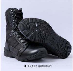 TSL0115 Light Weight <b>Spring</b> Summer Autumn Breathable Leather <b>Boots</b> - Product Image 5