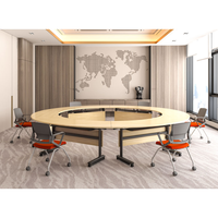 Meubles pliables portables classiques personnalisés pour la formation scolaire Table longue Tables de bureau pliantes