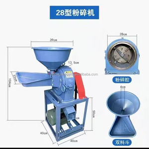 High Yield Corn <b>Grinder</b> Corn Coffee Beans Wheat Grain <b>Pepper</b> Powder Making Machine Electric Tooth Claw or Hammer Knife Type - Product Image 4