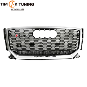 Griglia Stile RS per <span class=keywords><strong>Q2</strong></span>/SQ2 (2018-2020) OEM Nero Lucido/Argento, Compatibile con <span class=keywords><strong>Q2</strong></span>/SQ2 Facelift - Product Image 2