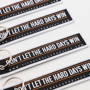 Llavero de Tela con Frase Inspiradora Personalizada para Motivación Personal y Recordatorios Diarios - Product Image 3