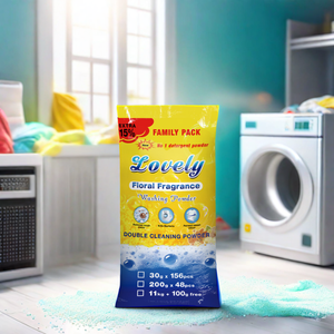 Fournisseur d'usine, vente en gros, meilleure qualité, poudre à <span class=keywords><strong>lessive</strong></span> 30g, détergent pour vêtements, fabrication chinoise, savon en poudre pas cher pour l'Afrique - Product Image 2