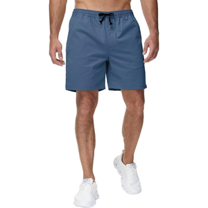 Shorts de bain bleu marine pour homme avec cordon de serrage à la taille - Idéal pour la natation et les journées à la plage - Product Image 2