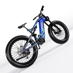 Bicicleta Eléctrica HEZZO K9, Motor de 1000W, Autonomía de 70-90KM, Control por Aplicación, Impermeable, Llanta de Aluminio de 26 Pulgadas, 9 Velocidades, 50km/h, Batería de Litio Delantera - Product Image 6