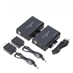 4K 30Hz 60m HDMI KVM Extender Over RJ45 CAT5e CAT6 Ethernet mạng cáp âm thanh video Transmitter <span class=keywords><strong>Receiver</strong></span> Dual đầu ra HDMI - Product Image 6