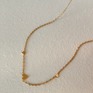 Boucles d'oreilles pendantes minimalistes <span class=keywords><strong>Twin</strong></span> Love, rétro, plaquées or 18 carats, acier titane, tendance, chaîne à maillons en acier inoxydable, cadeaux de mariage - Product Image 5