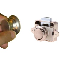 Mini bouton de verrouillage poussoir serrure placard porte bouton camping-car caravane camping-car RV armoire tiroir poussoir loquet