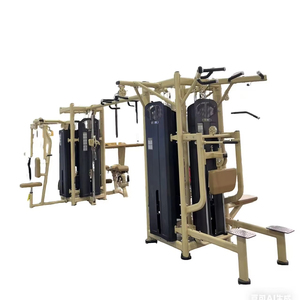 Dispositivo Multifuncional de Entrenamiento de Fuerza Integral, Equipo de Gimnasio Ajustable para Entrenamiento de Múltiples Personas de Pie - Product Image 1