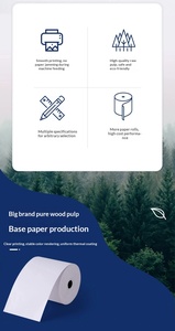 Thermal <b>Paper</b> Rolls with Small Core Convenient Thermal <b>Printer</b> Receipt Rolls POS Receipt Rolls with Small Core - Product Image 6