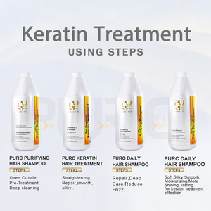 Traitement des cheveux à la kératine sans fumée et sans piquant Traitement à la kératine lissant pour les cheveux purs - Product Image 6