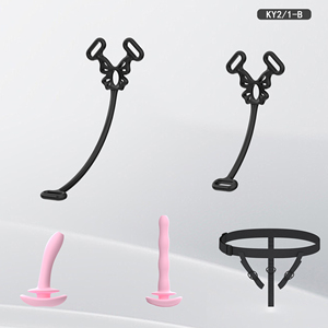 Cage de chasteté YPM Butterfly avec dispositif anti-débrayage, ceinture de harnais FUFU avec clip et cathéter urétral pour transgenre. - Product Image 5