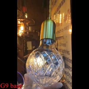 Loft Ceiling Hanging Lamp 3W <strong>Pineapple</strong> Carven Glass Ball LED Pendant <strong>Light</strong> Adjustable Height Indoor Decoration Hanging <strong>Lights</strong> - Product Image 3