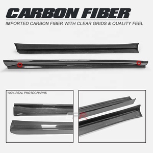 สเกิร์ตข้างรถยนต์ EPR รุ่นหรู สำหรับ TESLA MODEL 3 2023 รุ่นปรับโฉม แบบ EPA ทำจากคาร์บอนไฟเบอร์ ติดตั้งง่าย - Product Image 3