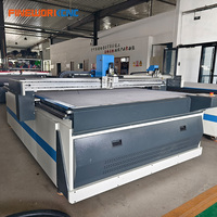 Machine de découpe numérique à table fixe CNC Fineworkcnc pour cuir, tissu, mousse, caoutchouc, joint et matériaux composites
