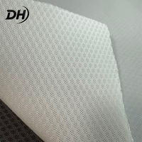 Tissu en maille 100% polyester résistant à l'usure pour la fabrication des empeignes de chaussures décontractées