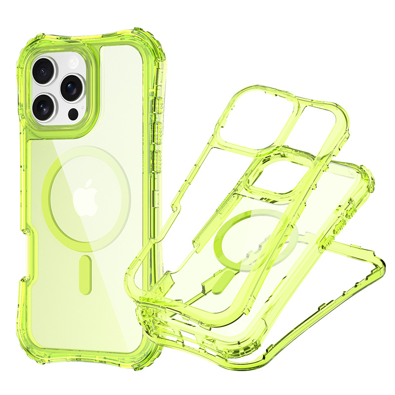 Translucent fluorescent green