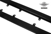 Jupes latérales en fibre de carbone préimprégnée style MP compatibles avec BMW Série 5 G30 G31 M5 F90 F90 LCI 2017-2023, moulées sous autoclave, lot de 2 pièces