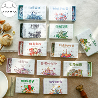 40 Stks/doos 24 Ontwerpen Hot Kawaii Scrapbooking Deco Stickers Vlok Vintage Sprookje Kid Stickers In Briefpapier Stickers