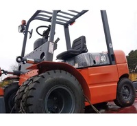 Chariot élévateur contrepoids robuste CPC40 de 4 tonnes pour manutention de matériaux, idéal pour l'entreposage intérieur