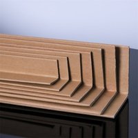 Protection de bords en papier kraft de qualité supérieure avec revêtement antidérapant empêchant le déplacement de la charge, la compression et les dommages aux bords