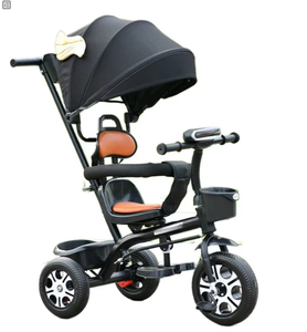 Grand tricycle pour enfants avec siège souple, poussette-vélo pour bébé, vélo pour bébé - Product Image 3