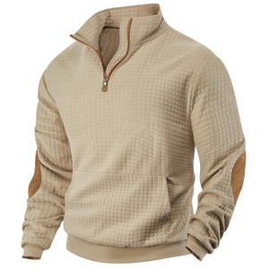Sudadera Casual de Otoño Invierno para Hombre, con Cierre Frontal, Tejido Jacquard, Gruesa y Cálida, con Etiqueta, Tallas M L XL XXL - Product Image 5