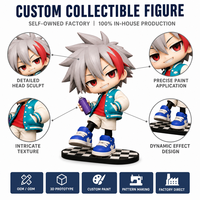 Figurine Miniature PVC Personnalisée Graffiti Street Boy Anime, Jouet Modèle, Figurine d'Action de Collection, Usine OEM ODM