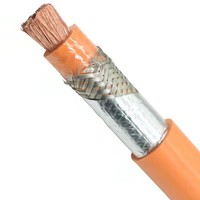 Câble électrique blindé en fil Litz ZhongShuang modèle 70, isolé en silicone, 1500V, fils électriques en cuivre pour véhicules électriques (vente en gros)