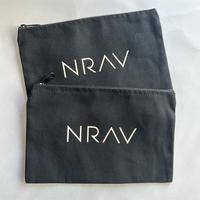 Petite pochette à fermeture éclair en coton avec logo personnalisé écologique sacs de maquillage sac de maquillage en toile de coton uni