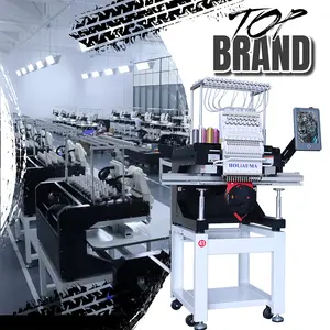 20 year service HOLiAUMA the newest 1 head 15 color computerized embroidery machine top small embroidery machine for sale
