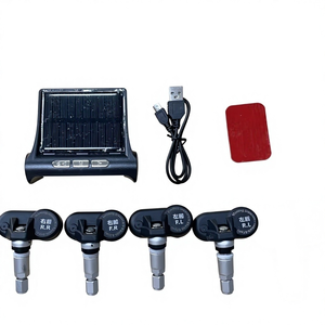 Système de surveillance de la pression des pneus <span class=keywords><strong>solaire</strong></span> universel TPMS, en temps réel, étanche IP67, capteur TPMS interne, sans programmation pour voiture - Product Image 6