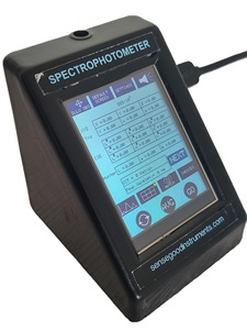 เครื่องวัดสีแบบพกพา Sensegood Spectro Color Spectrophotometer 400-700nm ค่าความละเอียด 1 นาโนเมตร รับประกัน 1 ปี รุ่นอุตสาหกรรมพื้นฐาน - Product Image 2