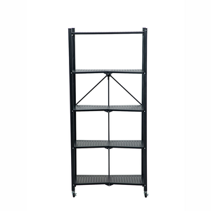 מפעל מתכת רב ברמה מתקפלת קיבולת גבוהה עם גלגל קיפול יחידת מדפי מדף מדף מדף מדף עבור מטבח - Product Image 2