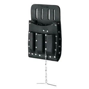 Borsa degli attrezzi in pelle Truper con cassette degli attrezzi di qualità a 11 scomparti - Product Image 1