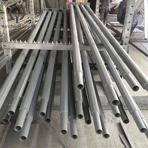 Q235 preço de fábrica de alta qualidade 4m 5m 6m 7m <span class=keywords><strong>8m</strong></span> lâmpada, polo de luz de rua, aço - Product Image 6