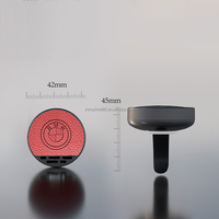 Diffuseur de parfum personnalisé en cuir bio pour voiture, décoration de tableau de bord, aromathérapie, clip de ventilation