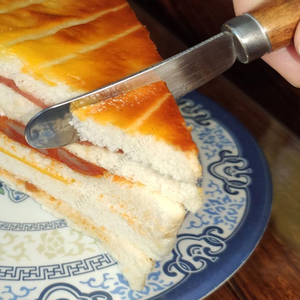 Ensemble de couteaux à fromage SYH623 en gros avec manche en bois, trancheuse en acier inoxydable, outils de cuisine jetables pour la pâtisserie - Product Image 5