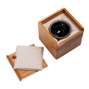 <b>Bamboo</b> Wooden Boxes Square Handmade Gift Packaging Craft Storage <b>Containers</b> - Product Image 5