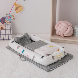 Gasa <span class=keywords><strong>doble</strong></span> portátil transpirable niños recién nacido bebé cunas - Product Image 5