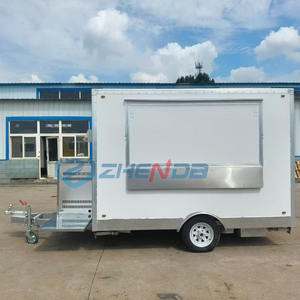 电动四轮餐车/移动餐车，适合公园、咖啡馆、食品摊位等场所。 - Product Image 4